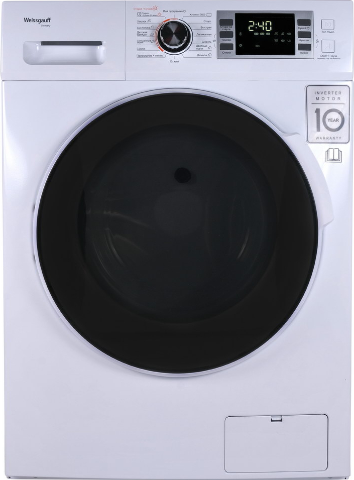 Отдельностоящая стиральная машина с сушкой